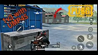 1v3 With UMP45 Funny Moment with Teammates FT. BL33D clan | PUBG MOBILE |  Thumb player |