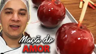 MAÇÃ DO AMOR - Receita Muito Fácil de Fazer | Chef Marcos Aurélio