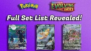 Pokemon Evolving Skies Full Set List Revealed!