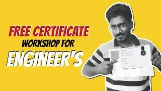 FREE CERTIFICATE - Online Workshop for Engineer's & Students | Skill Lync
