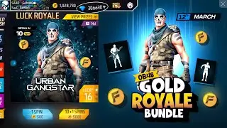 Ob 48 100% Gold Royale Bundle Free Fire 💥| Magic Cube Exchange Event Free Fire | Free Fire New Event