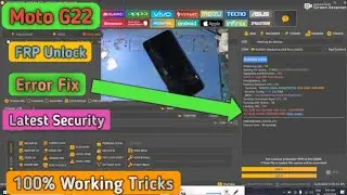 Moto G22 FRP Unlock By Unlock Tool || Moto G22  FRP Reset Unlock Tool 2024