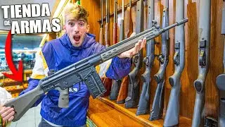 WE VISIT A REAL GUN SHOP TO FACE THE ZOMBIE!! Makiman