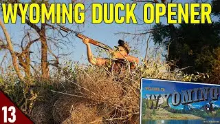 Opening Day Duck Hunt in WYOMING! | 28 GAUGE Duck Hunting 2021