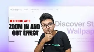 How to do zoom in and out video recording on windows for free! (HINDI)