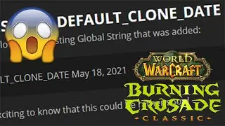 Находки в свежем обновлении PTR-клиента WoW Classic