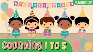 Counting Numbers TO 5 | Number Counting Story