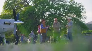 Life on the Ranch with Airplanes and Buffalo