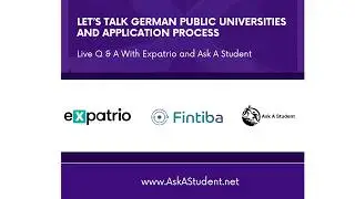 Let’s Talk German Public Universities and Application Process
