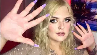 ASMR | HAND SONDS for SLEEP😴 Nail Tapping, LONG NAILS ,No Talking