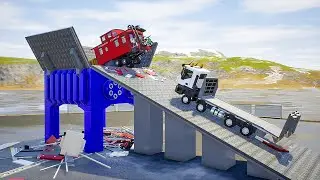 Lego Trucks vs Shredder #3 | Brick Rigs