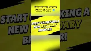 Unlocking Spike with 1 Gem only #brawlstars #supercell #supercellgames
