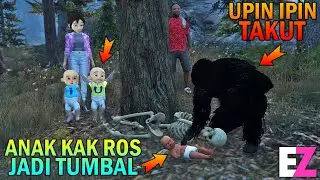 UPIN IPIN MET GHOST ON A HAUNTED MOUNTAIN - GTA 5 BOCIL SULTAN