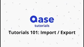 5. Import / Export