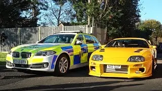 CROWDED CAR MEET ANNOYS THE POLICE!