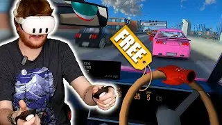 This VR RACING game is FREE! | V-Speedway