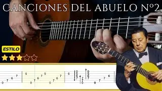 CANCIONES DEL ABUELO Nº2 (Estilo) 🎸 Atahualpa Yupanqui | Tutorial Guitarra Clásica + TABS