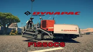 Construction Simulator NEW Dynapac F1250Cs