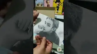 Unboxing BTS V Kim Taehyung's First Mini Album LAYOVER (purple version)