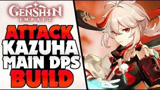 Turn KAZUHA into MAIN DPS with this Build | Genshin Impact Gameplay PS5 