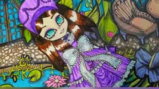 😳Я ПЕРЕРИСОВЫВАЮ КУКОЛ ПОДПИСЧИКОВ🤩 волшебная куколка 🌈