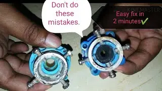 Washing machine tap adapter leaking water solution | How to connect tap adapter for washing machine