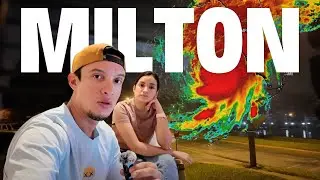 ASI VIVIMOS EL HURACAN MILTON EN ORLANDO, FL  🌧️🌪️ La realidad de habernos quedado