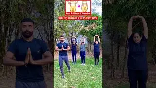 Exercise for Belly fat, Thighs & Hips Fatloss / Online classes for weight & Fatloss / #ytshorts