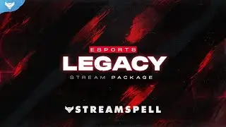 StreamSpell │ESports: Legacy Stream Package │ Twitch Overlays for OBS Studio, Streamlabs