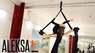 Танец на полотнах - воздушная гимнастика, акробатика на полотнах. Отчетный концерт ALEKSA 2020