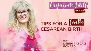 Ep 96 Tips for a Gentle Cesarean Birth with Debra Pascali-Bonaro