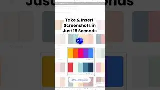 ⚡ How to take Screenshot in #powerpoint in just 15 Seconds. #powerpointtips #powerpointtricks