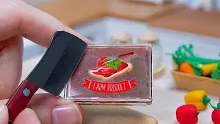 Cooking Braised Beef with Apples in My Mini Kitchen! 😋 Delicious Miniature Food