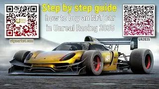 How to buy an NFT Pack in the game Unreal Racing 2035