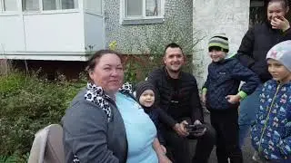 Коптер над Лузино. Сентябрь 2021