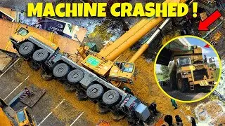Heavy Machineries and Trucks Failure Caught On Camera