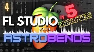 FL Studio in 5 Minutes! (4. Piano Roll Basics & Adding Notes)
