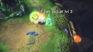 Wood 5 Braum trying to land those skillshots