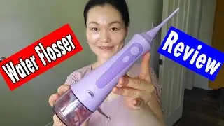 Amazon Portable Travel Water Flosser Sejoy - Review