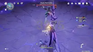 Genshin Impact Thunder Manifestation  in 16 seconds