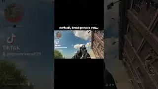 perfectly timed grenade throw#shorts #callofduty #warzone