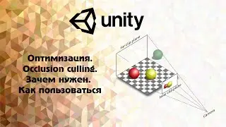 [Unity] Оптимизация. Occlusion culling.  Зачем нужен. Как пользоваться