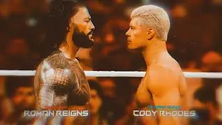 😈🔥Roman Reigns vs Cody Rhodes🥵💥 #wwe #trending #viral