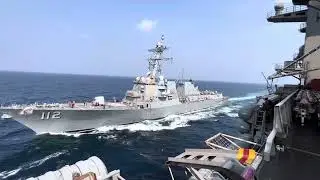 Passing Gas!!   #flynavy #navy #aircraftcarrier #michaelmurphy #ddg112 #cvn72 #deploymentlife #gas