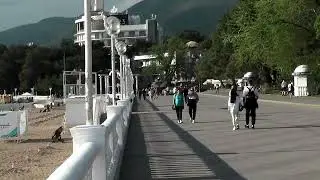 Геленджик после полудня. Очень тепло.