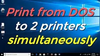 Print from DOS to 2 printers simultaneously