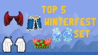 Growtopia - TOP 5 WINTERFEST SETS UNDER 300 WLS (Ft. IsaacThow)