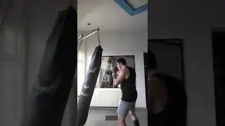 Heavy bag. Light training