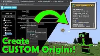 How To Make CUSTOM Origins for Minecraft