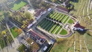 Wackerbarth von oben - Drohnenflug - und am Ende der Rundumblick